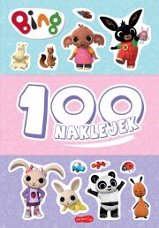 Bing. 100 naklejek. Książeczka z naklejkami. Autor: Opracowanie zbiorowe. Dadada.pl Okładka książki Bing. 100 naklejek. Książeczka z naklejkami