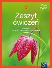 Okładka książki Biologia SP 5 Puls Życia ćw. NE 2021