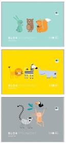 Opakowanie Blok rysunkowy A3/20K B&B Kids Pastel (10szt)