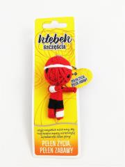 Brelok Kłębek Szczęścia - Pełen życia, pełen zabaw. Wydawca: Jawi. Dadada.pl Opakowanie Brelok Kłębek Szczęścia - Pełen życia, pełen zabaw