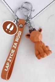 Brelok zwierzaczek - jeleń. Wydawca: Jawi. Dadada.pl Opakowanie Brelok zwierzaczek - jeleń