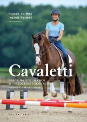 Cavaletti. Praca na koziołkach w ujeżdżeniu i skokach wyd. 2. Autor: Klimke Reiner, Klimke Ingrid. Dadada.pl Okładka książki Cavaletti. Praca na koziołkach w ujeżdżeniu i skokach wyd. 2