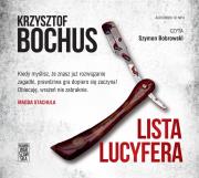 CD MP3 Lista Lucyfera. Autor: Krzysztof Bochus. Dadada.pl Okładka książki CD MP3 Lista Lucyfera