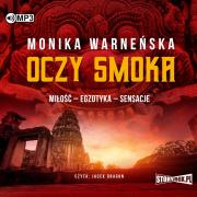 CD MP3 Oczy smoka. Autor: Monika Warneńska. Dadada.pl Okładka książki CD MP3 Oczy smoka