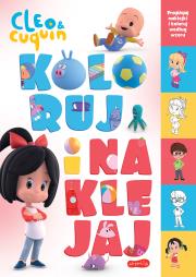 Okładka książki Cleo i Cuquin. Koloruj i naklejaj