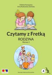 Okładka książki Czytamy z Fretką cz.4 Rodzina. Wyrazy 1