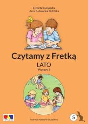 Okładka książki Czytamy z Fretką cz.5 Lato. Wyrazy 2