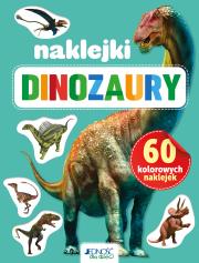 Dinozaury. Autor: Dorota Skwark. Dadada.pl Okładka książki Dinozaury