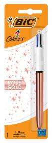Długopis BIC 4 Colours Rose Gold mix AST blister 1szt. Wydawca: Bic. Dadada.pl Opakowanie Długopis BIC 4 Colours Rose Gold mix AST blister 1szt