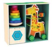 Opakowanie Drewniany zestaw edukacyjny 3w1