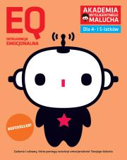 Okładka książki EQ-inteligencja emocjonalna dla 4-5 latków nowe zabawy z poradami psychologa Książka z naklejkami Akademia Inteligentnego Malucha 2 wydanie