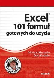 Okładka książki Excel. 101 formuł gotowych do użycia