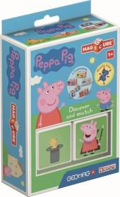 Opakowanie Geomag Magicube Peppa Pig Discover & Match