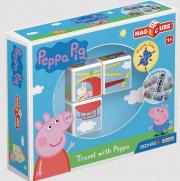 Opakowanie Geomag Magicube Peppa Pig Travel with Peppa