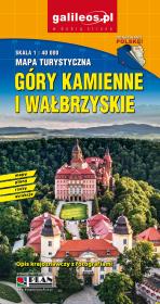 Okładka książki Góry Wałbrzyskie i Kamienne - mapa 1 : 40 000