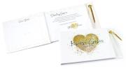 Opakowanie Happy Book HBP-002 Księga gości (złote serce)