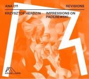 Impressions on Paderewski. Autor: Krzysztof Herdzin. Dadada.pl Okładka książki Impressions on Paderewski