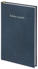 Okładka książki Kalendarz nauczyciela A5 2021/2022 tyg. granat