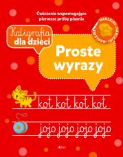 Okładka książki Kaligrafia dla dzieci. Proste labirynty