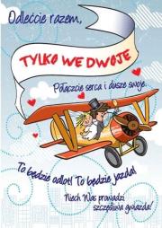 Opakowanie Karnet B6 PP-1675 Ślub