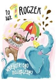 Opakowanie Karnet B6 PP-2136 Roczek słonik