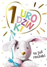 Opakowanie Karnet B6 PP-2137 Roczek króliczek