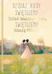 Opakowanie Karnet B6 PR-163 Ślub