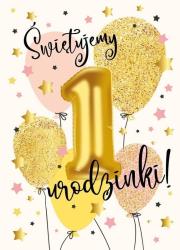 Opakowanie Karnet B6 PR-177 Roczek balony