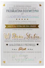 Opakowanie Karnet Primus 0118 Ślub