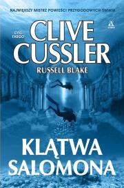 Klątwa Salomona w.2. Autor: Clive Cussler, Russell Blake. Dadada.pl Okładka książki Klątwa Salomona w.2
