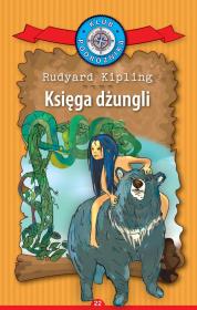 Klub Podróżnika T. 22 Księga dżungli. Autor: Rudyard Kipling. Dadada.pl Okładka książki Klub Podróżnika T. 22 Księga dżungli