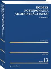 Okładka książki Kodeks postępowania administrac Kom w.13/2021