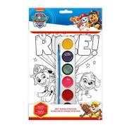 Opakowanie Kolorowanka z farbami. Psi Patrol