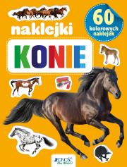 Konie. Naklejki. Autor: Opracowanie zbiorowe. Dadada.pl Okładka książki Konie. Naklejki