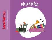 Lokomotywa 1 Muzyka Zeszyt ćwiczeń. Autor: Małgorzata Dobrowolska (red.). Dadada.pl Okładka książki Lokomotywa 1 Muzyka Zeszyt ćwiczeń