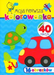 Okładka książki Moja pierwsza kolorowanka