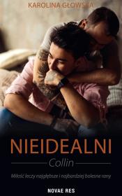 Nieidealni. Colin. Autor: Karolina Głowska. Dadada.pl Okładka książki Nieidealni. Colin