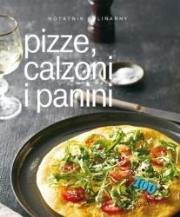Notatnik kulinarny: Pizze, calzoni i panini. Autor: Carla Bardi. Dadada.pl Okładka książki Notatnik kulinarny: Pizze, calzoni i panini