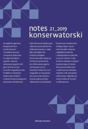 Notes 21_2019 konserwatorski. Autor: praca zbiorowa. Dadada.pl Okładka książki Notes 21_2019 konserwatorski