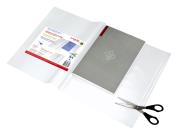 Opakowanie Okładka na zeszyt/książkę przylepna A4 PP 4 szt