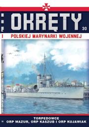 Okładka książki Okręty Polskiej Marynarki Wojennej t.30