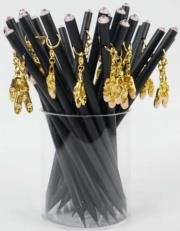 Opakowanie Ołówek z zawieszką - różowe baletki