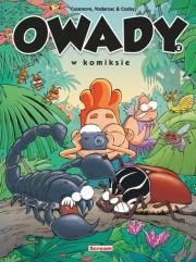Owady w komiksie T.2. Autor: Christophe Cazenove, Francois Vodarzac, Cosby Rita. Dadada.pl Okładka książki Owady w komiksie T.2