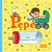 Pepe ma rodzeństwo. Autor: Anna-Karin Garhamn. Dadada.pl Okładka książki Pepe ma rodzeństwo
