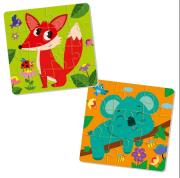 Opakowanie Piankowe puzzle 2w1. The Fuzzies