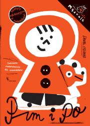 Pim i Po. Ćwiczenia matematyczne dla czterolatków. Autor: Paweł Mildner. Dadada.pl Okładka książki Pim i Po. Ćwiczenia matematyczne dla czterolatków