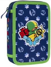 Opakowanie Piórnik podwójny bez wyp. AC2 Leon ASTRA