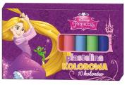 Opakowanie Plastelina 10 kolorów Princess