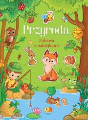 Okładka książki Przyroda. Zabawa z naklejkami w.2