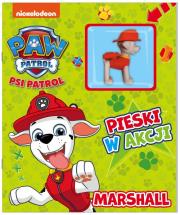 Okładka książki Psi Patrol. Pieski w Akcji.  Marshall.